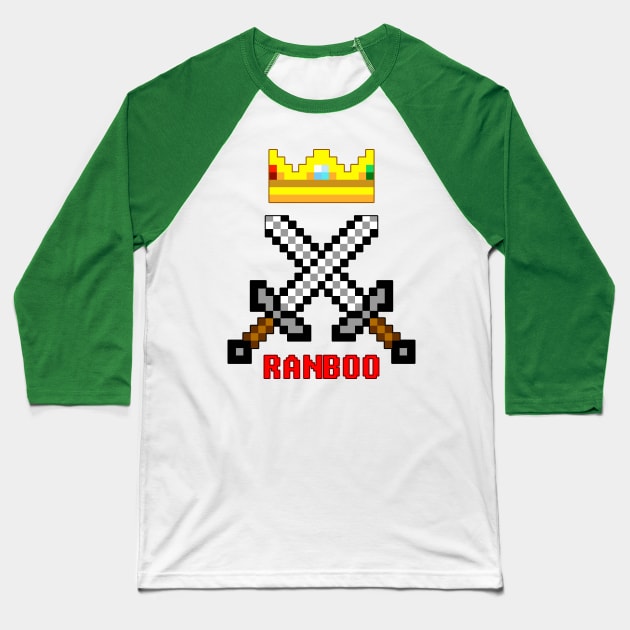 Ranboo Swords Baseball T-Shirt by Scud"